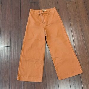 Madewell Emmett Wide Leg Crop